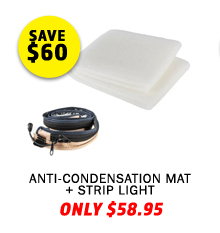 Anti-Condensation Mat + Strip Light