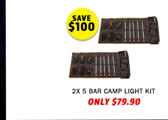 2x 5 Bar Camp Light Kit