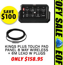 Plus Touch Pad Panel 8 Way Wireless + 6M LEAD W PLUGS