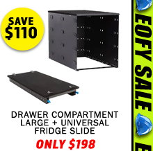 Drawer Compartment Large + Universal Fridge Slide