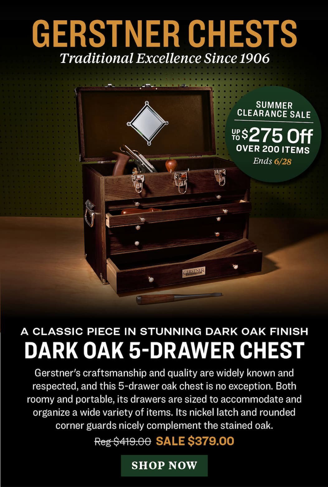 Gerstner Chests Collection