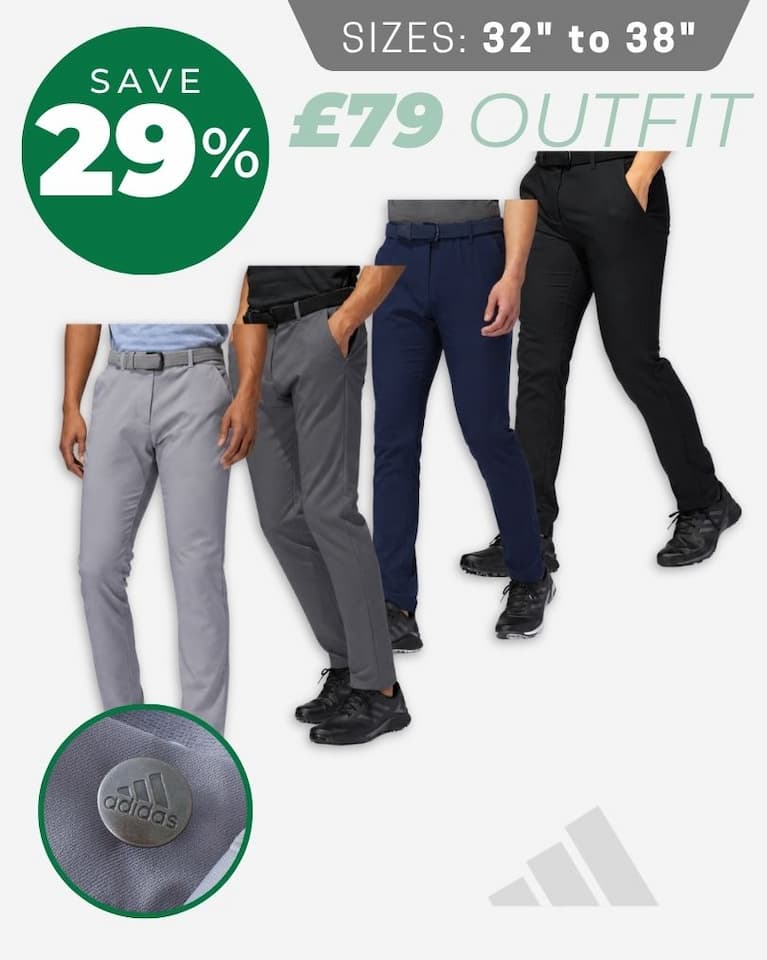 adidas Golf Mens Ultimate365 Primegreen Tapered Pant Trousers