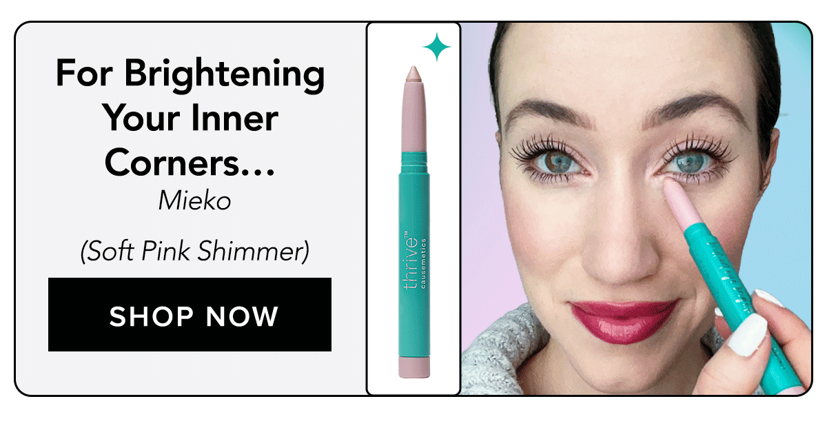 For brightening inner corners