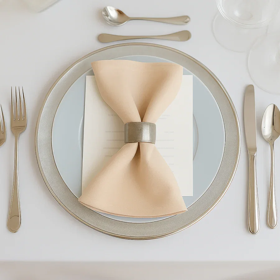 Beige Scuba Napkins