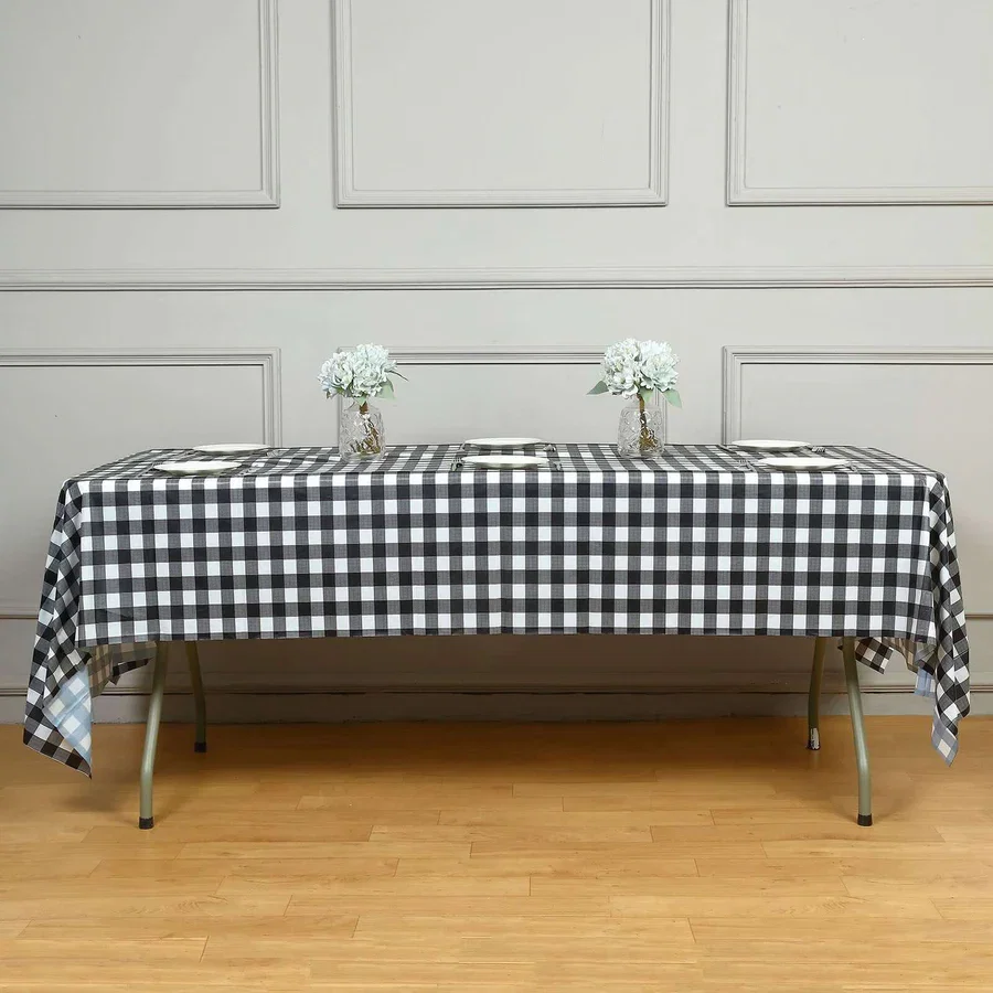 Checkered PVC Tablecloth