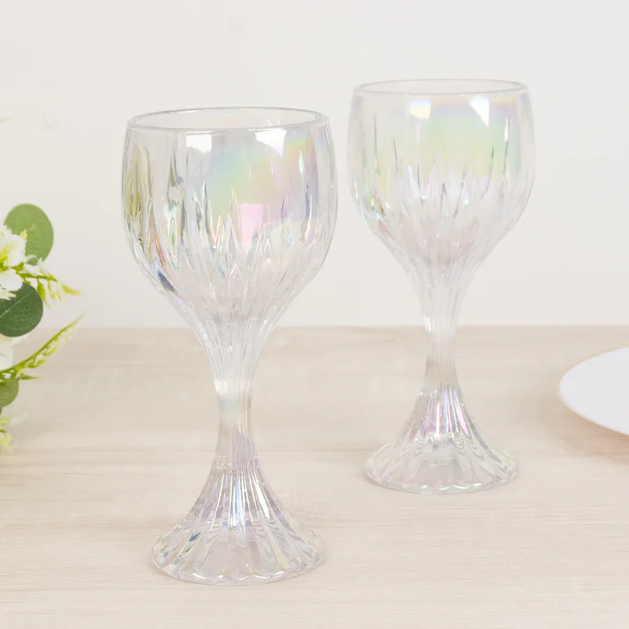 Prism Cut Goblets