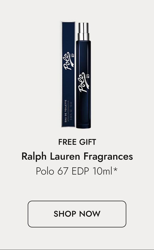 Free gift from Ralph Lauren Fragrances. Shop here.