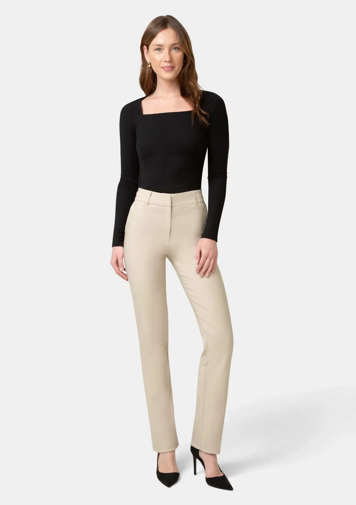 Image of Tall Hampton Structured Trousers