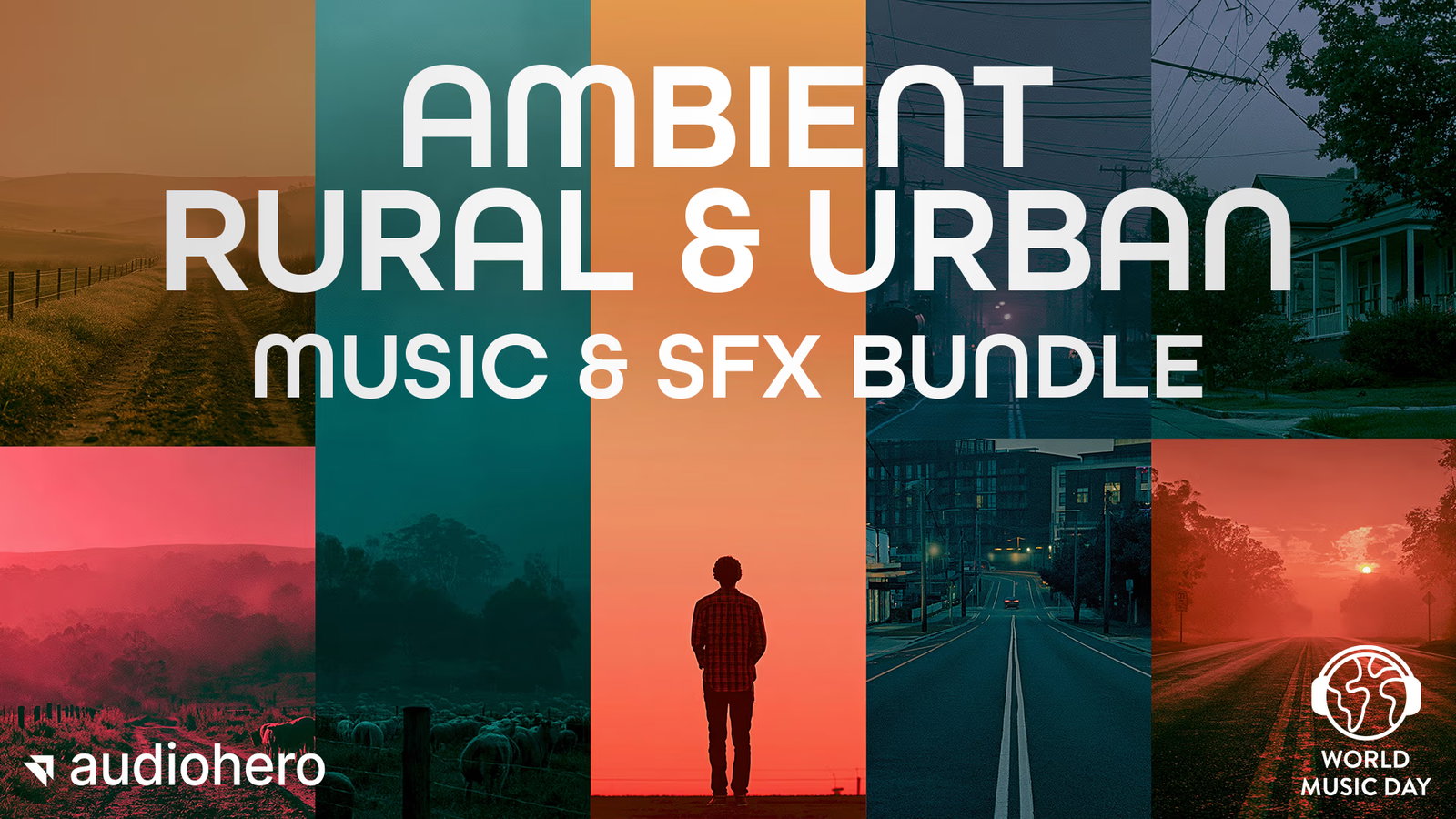 Ambient Rural & Urban Music & SFX Bundle 