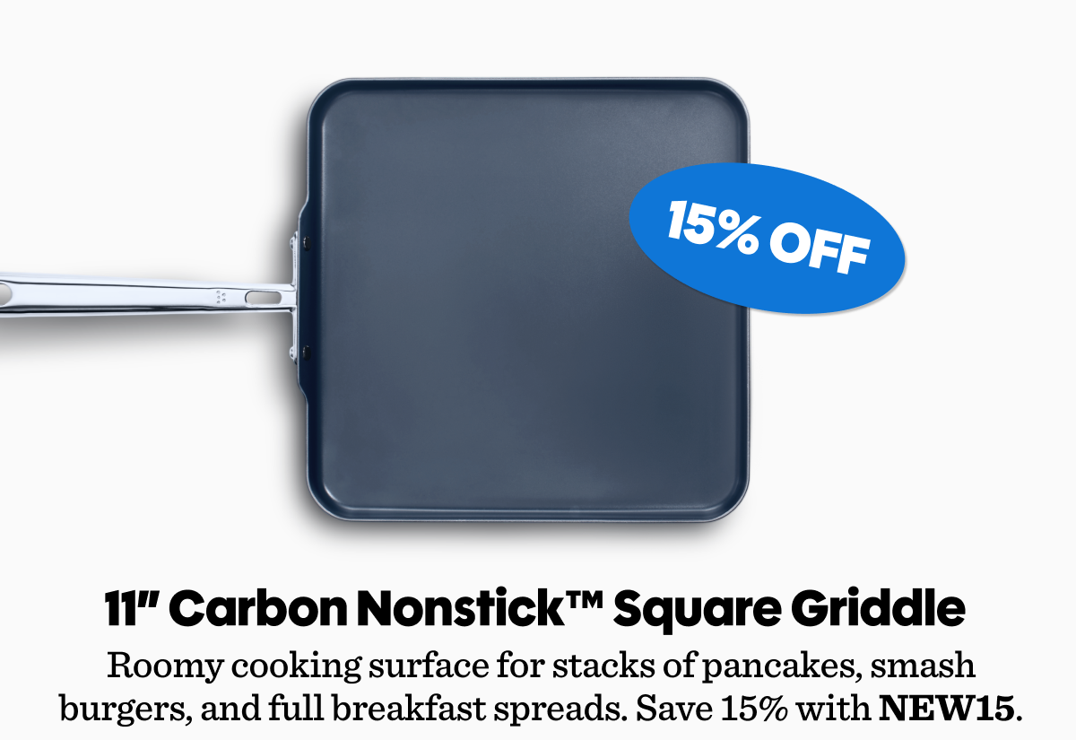 11” Carbon Nonstick™ Square Griddle
