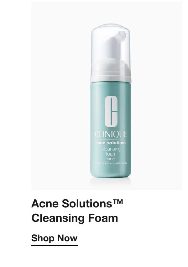 Acne Solutions™ Cleansing Foam | Shop Now