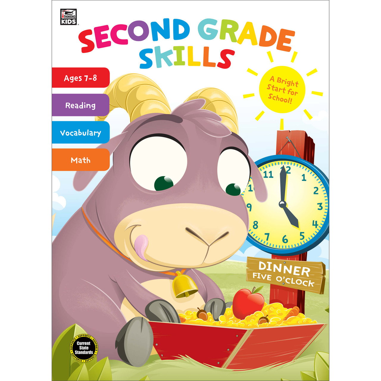 Image of Second Grade Skills Workbook Grade 2 Paperback