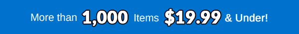$19.99 & Under