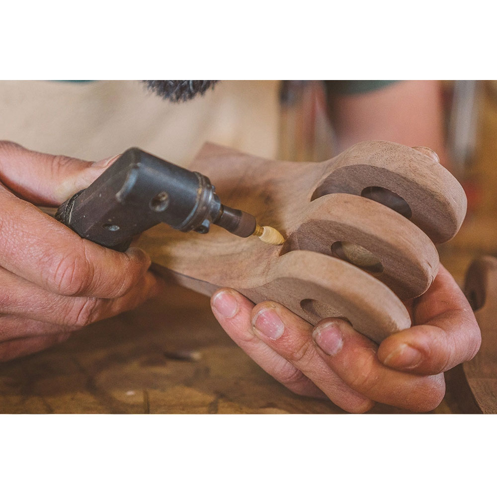 Kutzall 4-Piece Burr Kits for Rotary Tools, 1/8'' Shaft