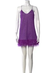 V-Neck Mini Dress