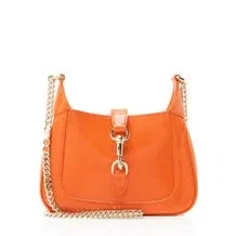 Leather Jackie Notte Shoulder Bag Mini