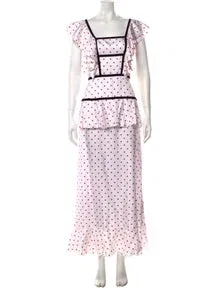 Silk Long Dress