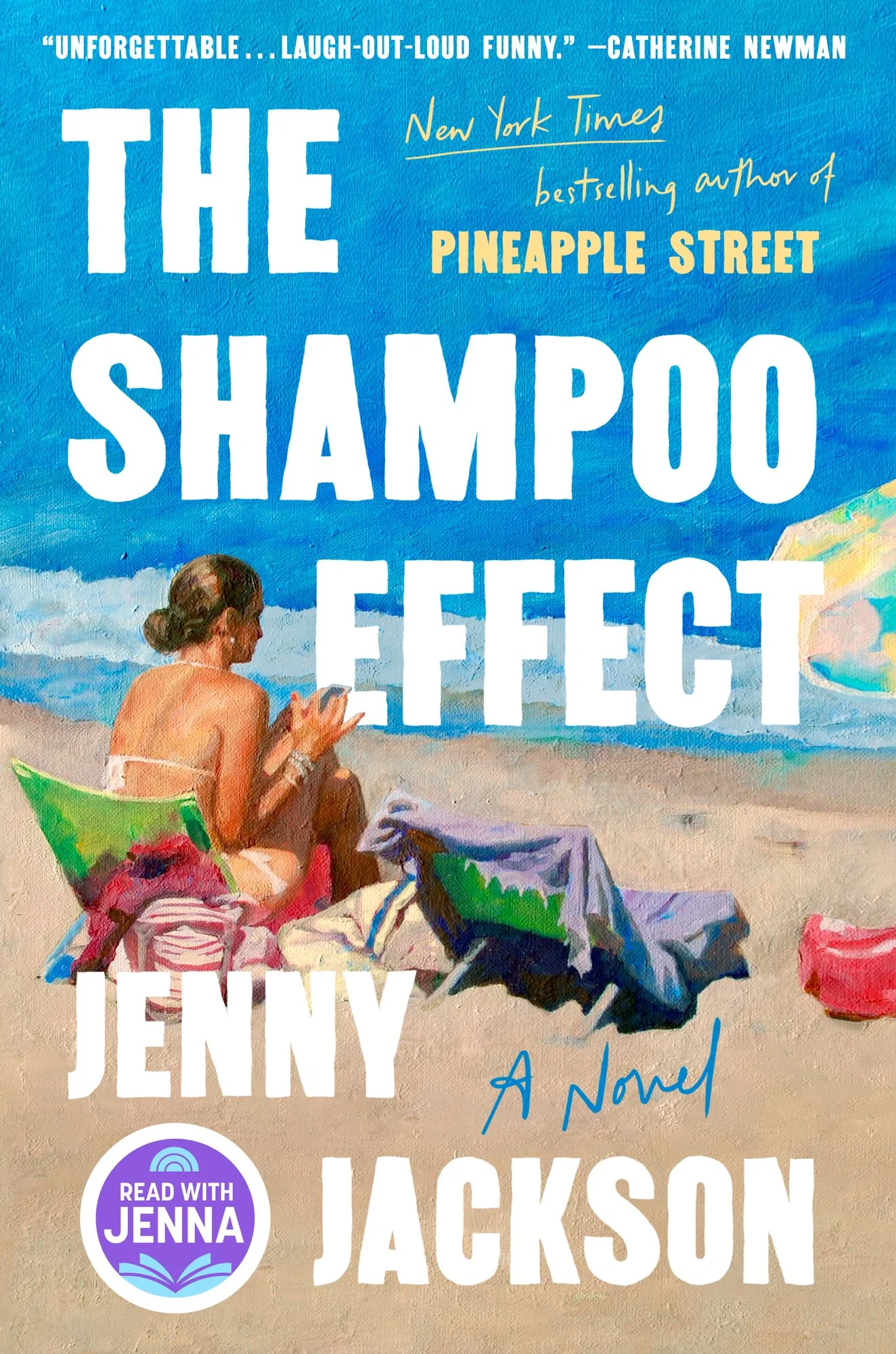 Jenny Jackson discusses and signs THE SHAMPOO EFFECT at a POURED OVER live podcast taping