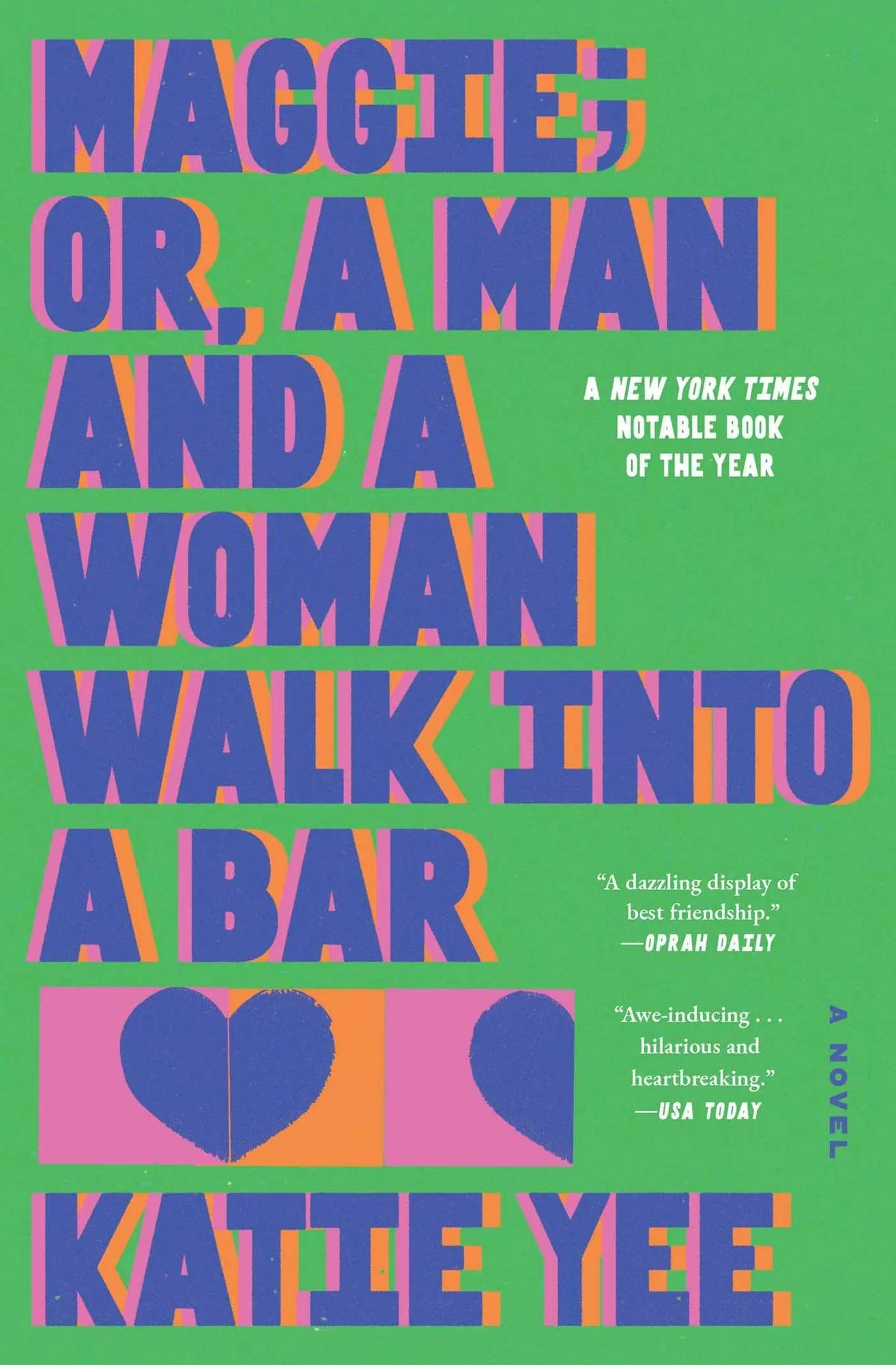 Katie Yee discusses and signs MAGGIE; OR, A MAN AND A WOMAN WALK INTO A BAR