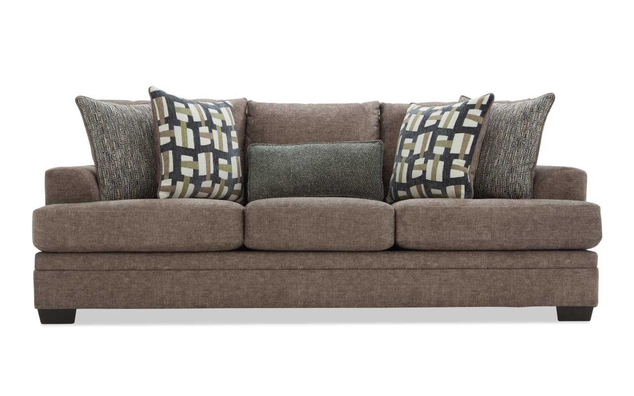 Savannah Cocoa 93'' Sofa