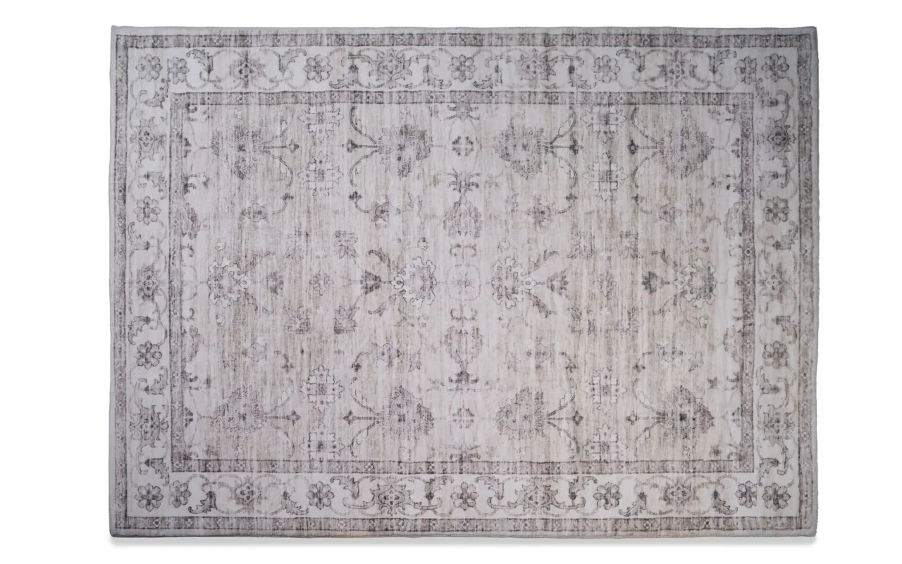 Everly 9' x 12' Beige Oriental Rug