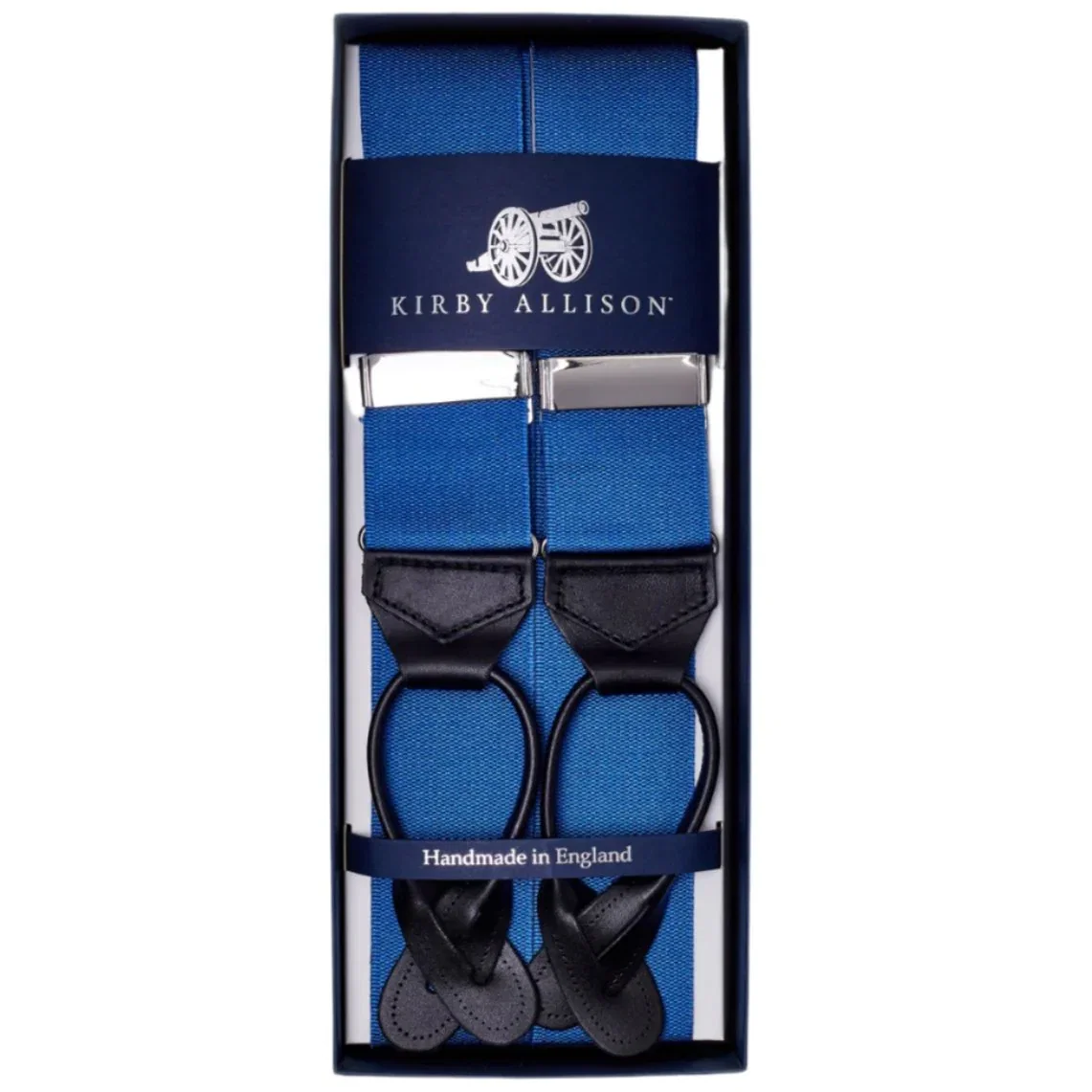 Image of Sovereign Grade Solid Smalt Blue Braces