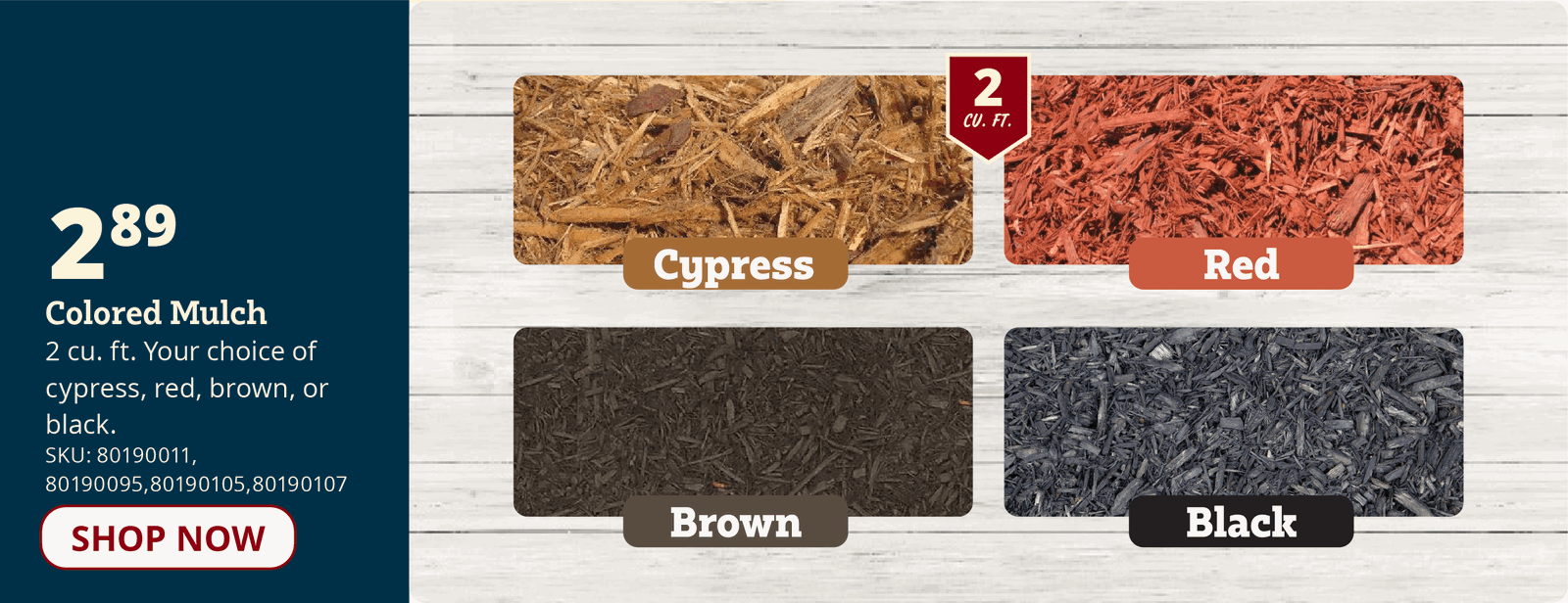 Colored Mulch