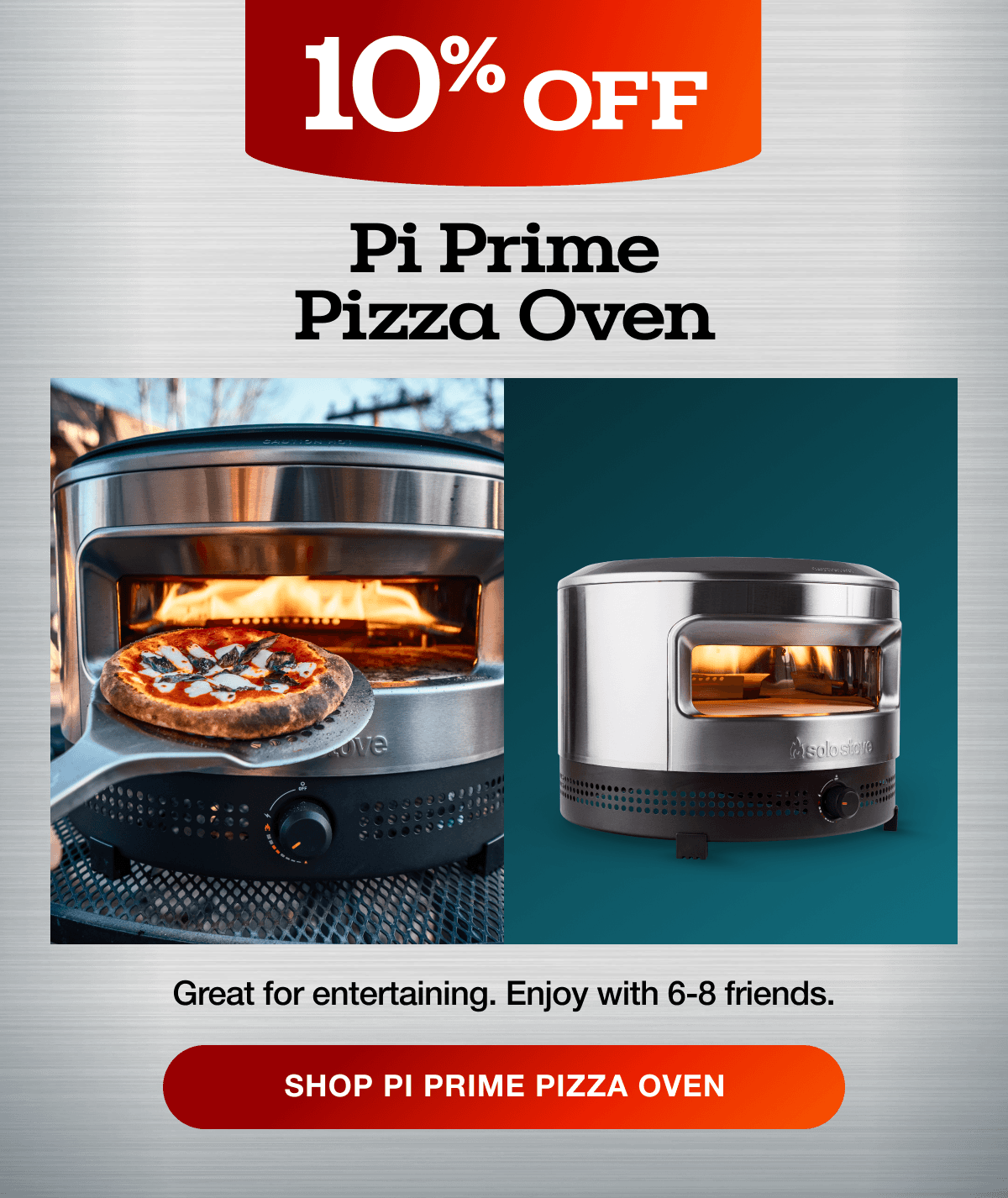 Pi Prime Pizza Oven