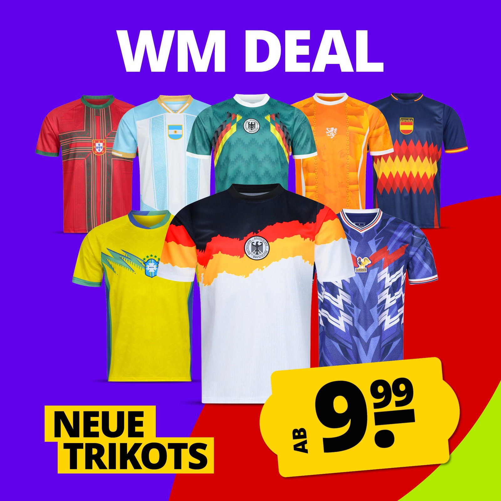 Deutschland "Performante" JELEX Herren Heim Trikot