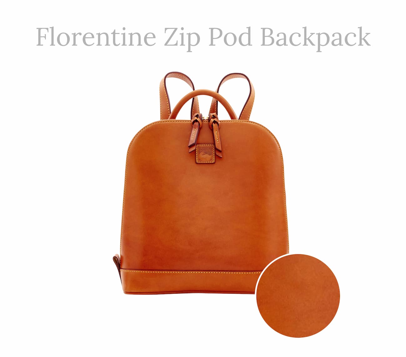 Florentine Zip Pod Backpack