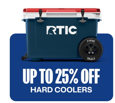 Up to 25% off hard coolers