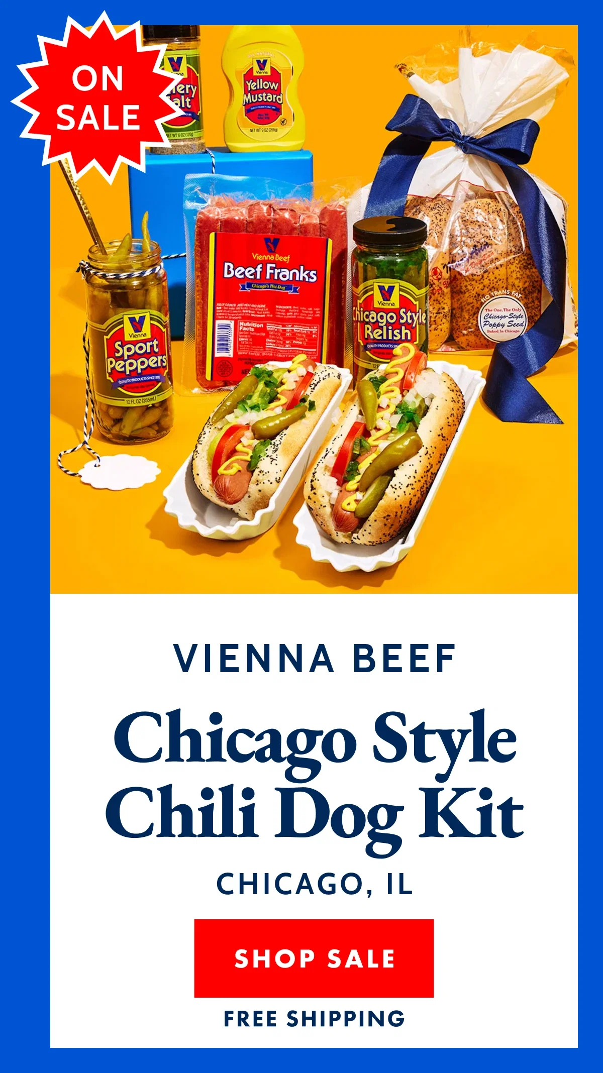 Vienna Beef Hot Dogs