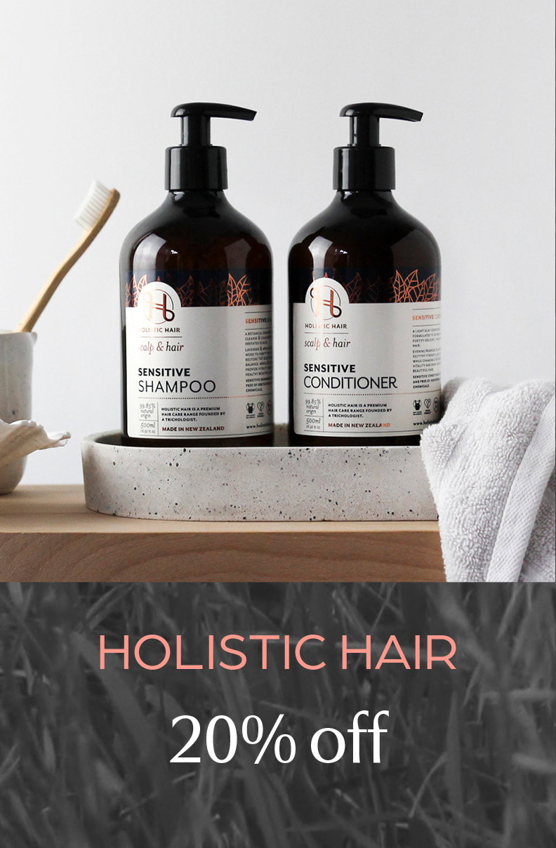 Save 20% off Holistic Hair