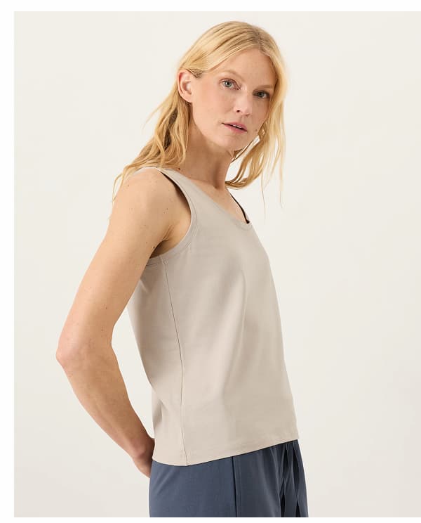 Organic Luxe Essential Scoop Neck Tank