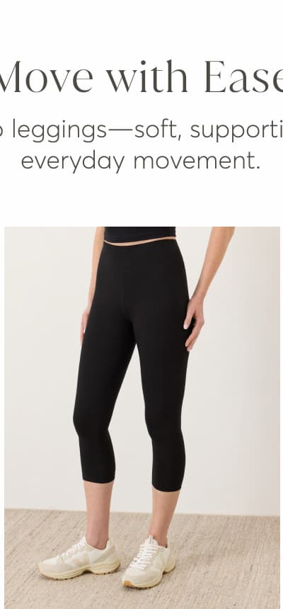 Organic On The Go-To Cropped Legging
