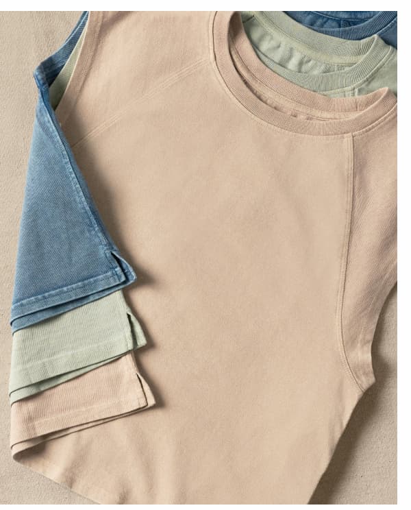 Organic Weekends Raglan Muscle Tee