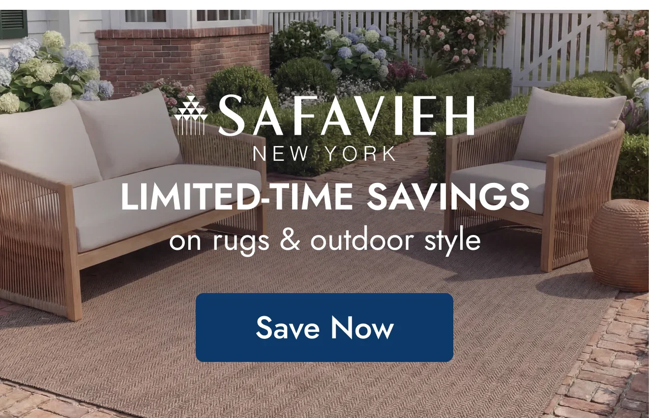 SAFAVIEH’s vast selection of trendy rugs, furniture, and home décor, so you can decorate beautifully with confidence.