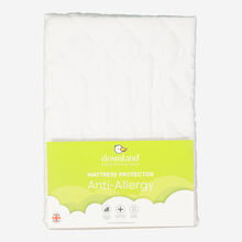 Single White Anti Allergy Mattress Protector