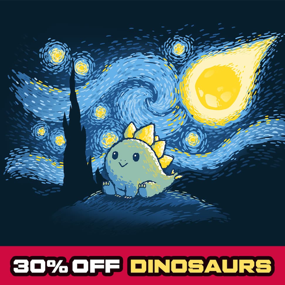30% Off Dinosaurs