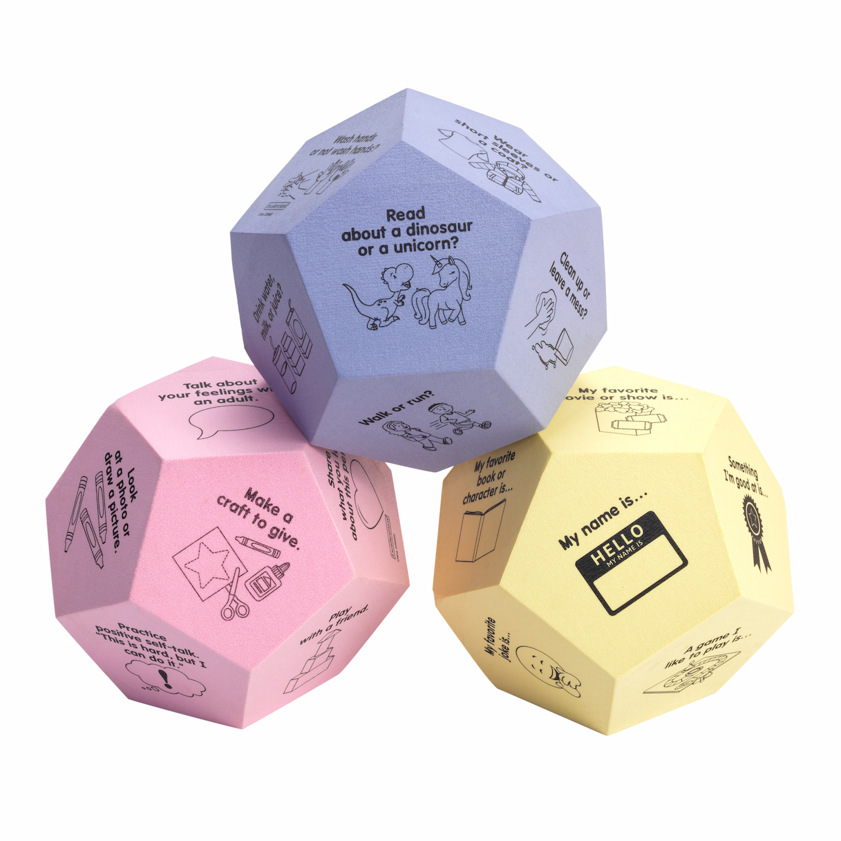Excellerations® Social-Emotional Learning Emotions Dice Kit