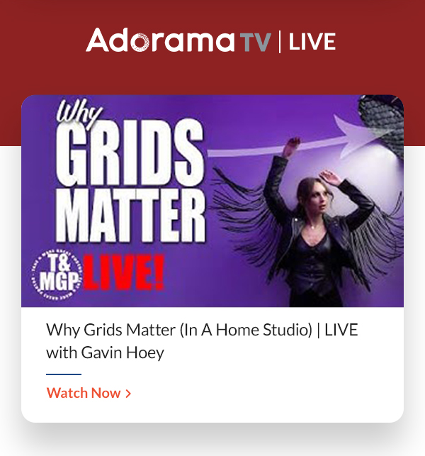 AdoramaTV LIVE | Why Grids Matter (In A Home Studio) | LIVE with Gavin Hoey