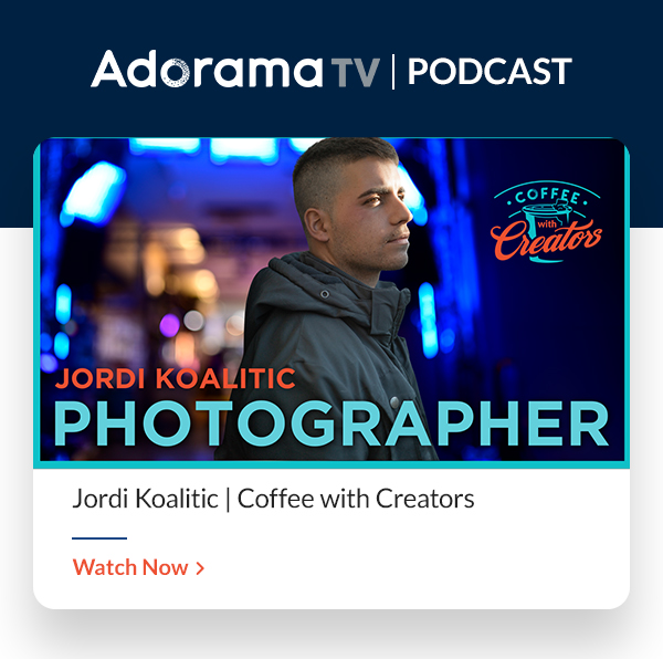 AdoramaTV Podcast | Jordi Koalitic | Coffee with Creators