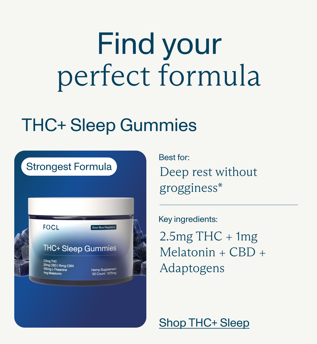 Shop THC+ Sleep