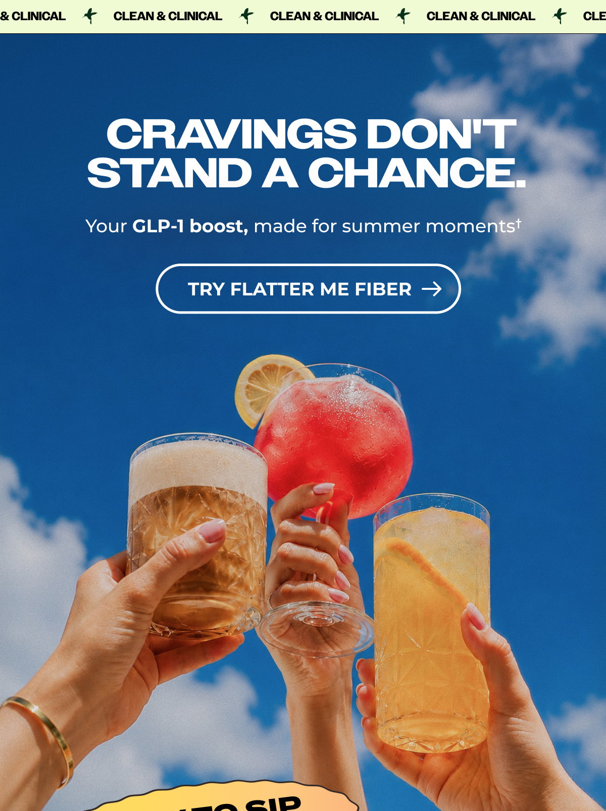 Flatter Me Fiber - GLP-1 Booster made for summer moments