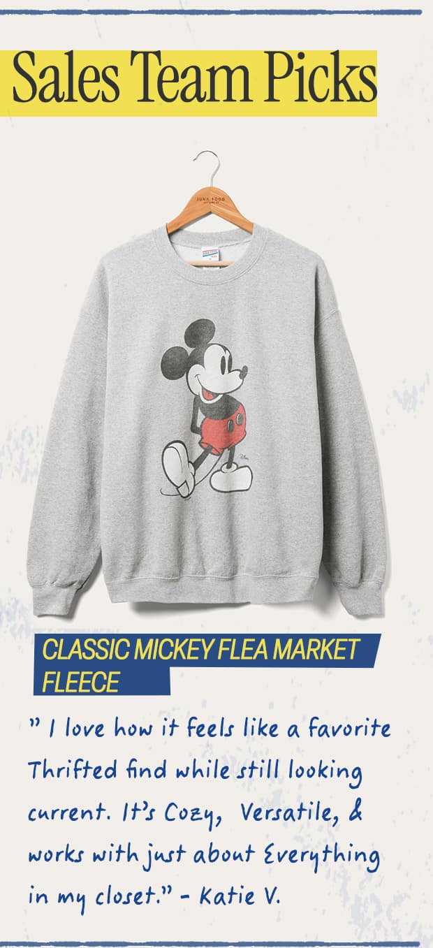 classic mickey fleece