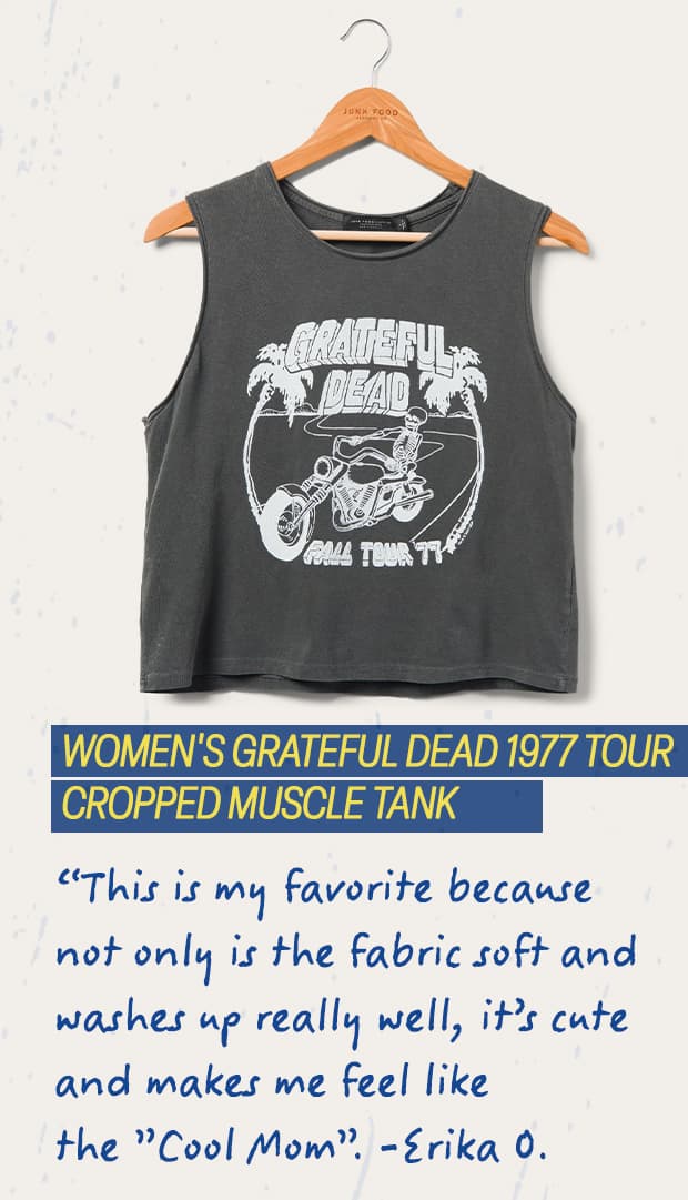Women's grateful dead tank