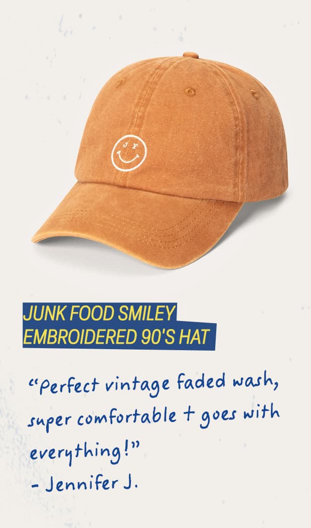 JF embroidered 90s hat
