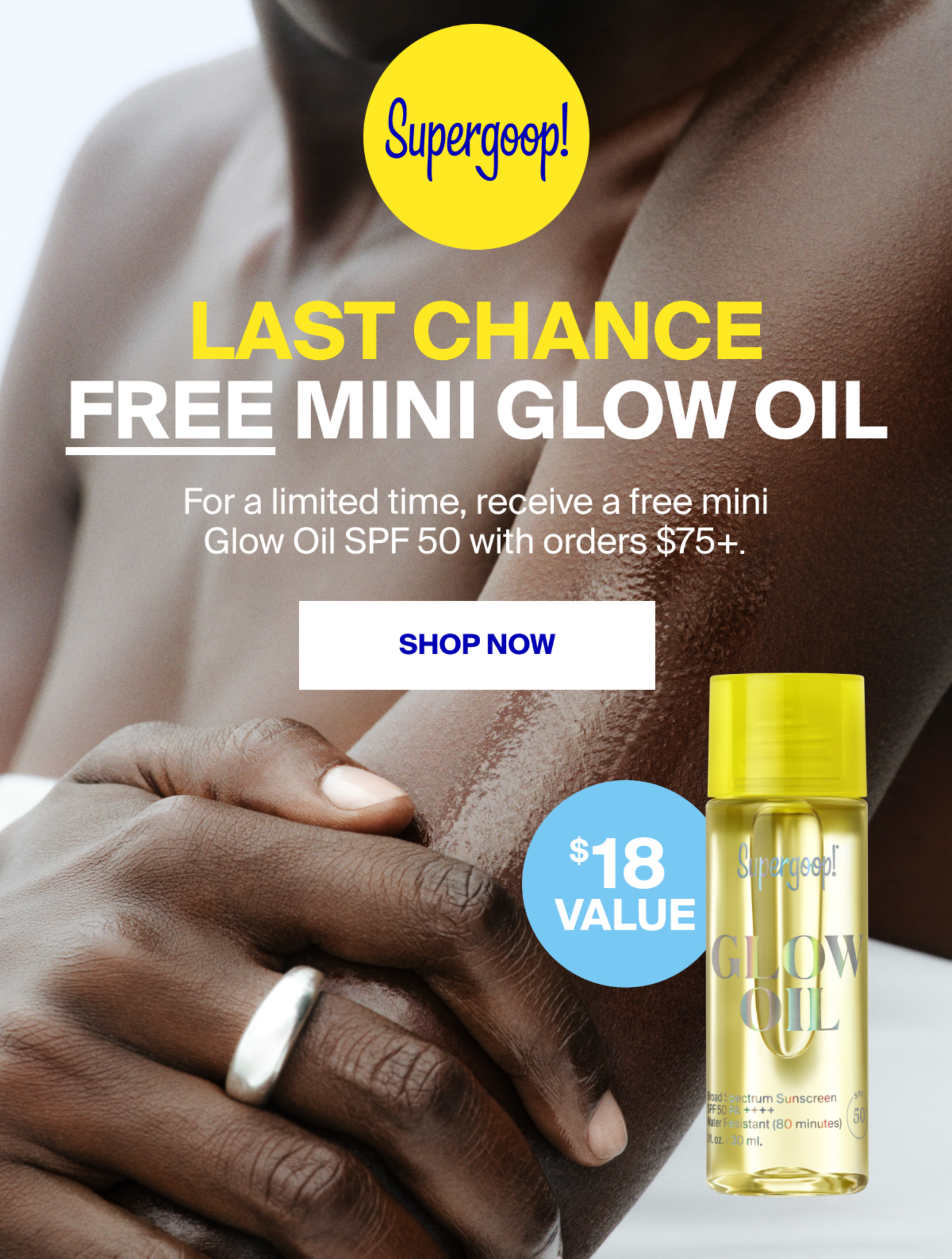 Last Chance - Free Mini Glow Oil