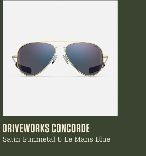 Concorde - 23k Satin Gold & Apex Gray