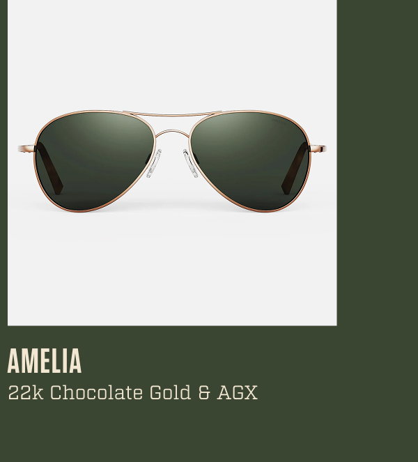 Amelia - 22k Chocolate Gold & AGX